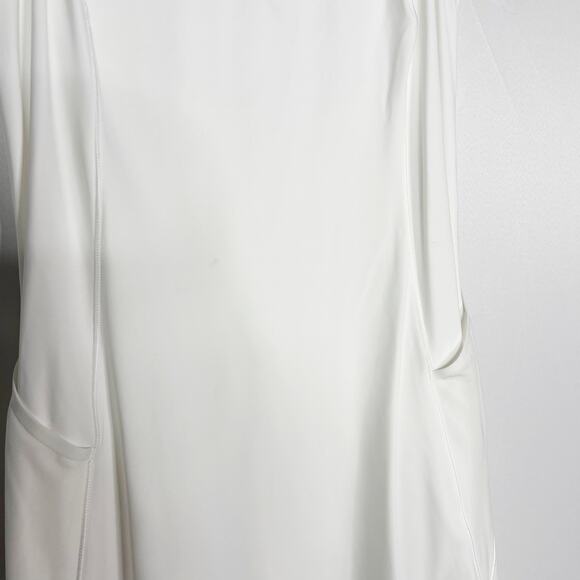 Athleta XSmall White Match Point Dress in SuperSonic Tennis Athletic Mesh Back - Picture 7 of 15
